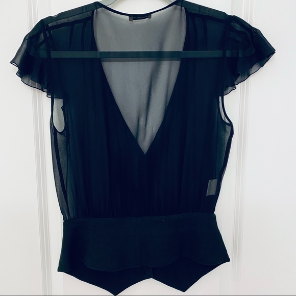 Emporio Armani Silk and Linen Vest Top - Picture 3 of 6